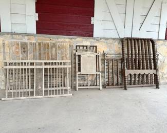 Not-to-code vintage cribs.  Garden pot display? Doll collections?  