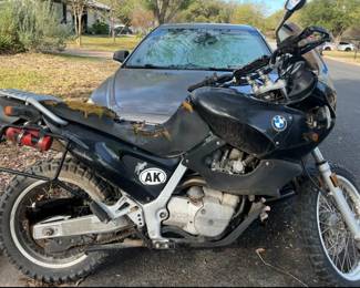 1999 BMW F650 Funduro motorcycle