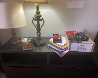 Ties, pocket squares, and boutonnieres!