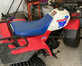 Honda 250 sx three wheeler