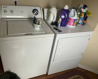 Washer and dryer 