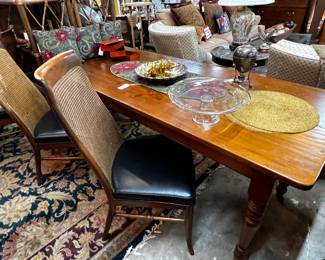 Farmhouse dining table