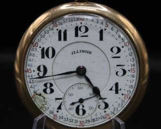 Illinois Type III 21 Jewels Sz16 Pocket Watch