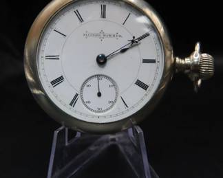 Illinois 15 Jewels Sz18 Pocket Watch