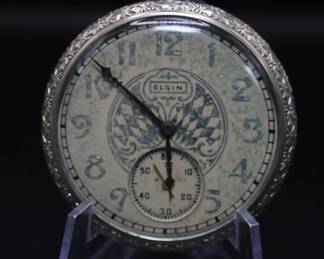 Elgin 15 Jewels Sz12 Pocket Watch