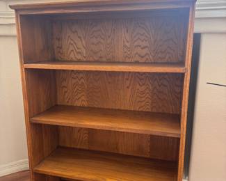 Solid Oak Bookcase 