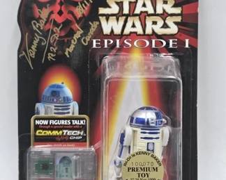 R2D2 signed kenny baker