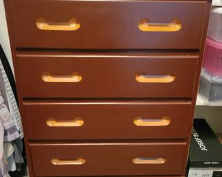 $25 Cute four drawer chest of drawers
