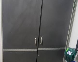 PRESALE - $150 LARGE COLEMAN GARAGE STORAGE CABINET 74 1/2/ W 19 1/2 D 74 H