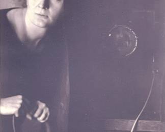 Lotte Jacobi (German American, 1896-1990), Signed Self Portrait Silver Gelatin