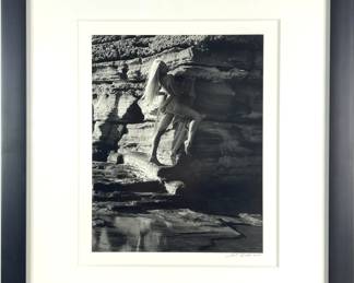 Art Zilio (American 1946-), Leann of Lindos Rhodes Silver Gelatin Print
