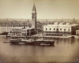 Carlo Ponti (Swiss, 1823-1893), N.241 Panorama dal Campanile di S. Giorgio.
