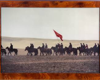 Vincent Mentzel (Dutch, b.1945-), Inner Mongolia, Hohhot 1977 Signed & Numbered Chromogenic Print