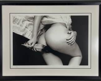 Ralph Gibson (American 1939-), Leda, From Days At Sea Iris Print