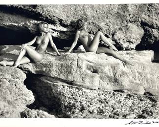 Art Zilio (American 1946-), Katithia Nudes Rhodes 2001 Silver Gelatin Print