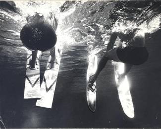 Flip Schulke (American, 1930-2008), Underwater Waterskier, For Life Magazine Photo Essay #5