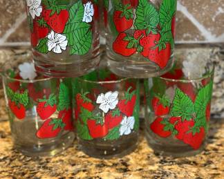Strawberry glasses