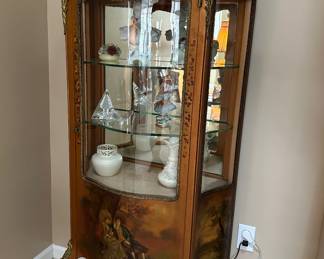 French vitrine cabinet