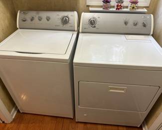 Washer and dryer