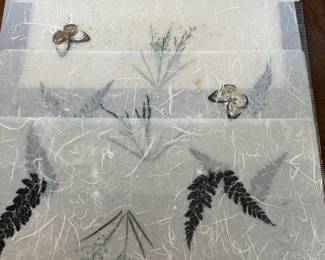 Antique butterfly placemats