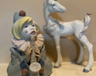 Lladro figurines ( most with original box)