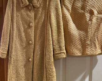 Vintage coat, shirt, skirt