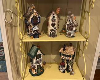 Blue Sky Clayworks candle house