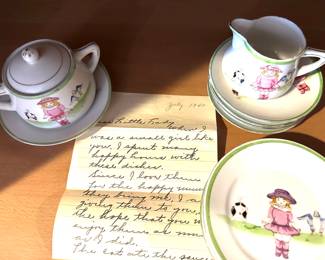 1940 Childs play dishes