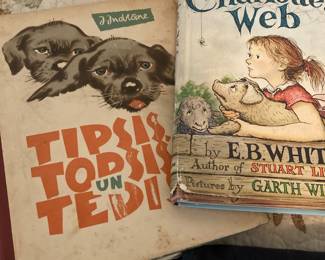 Vintage children’s books.