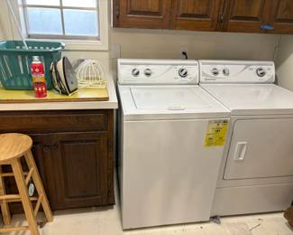 Speed Queen washer and electric dryer