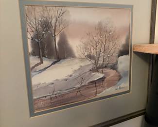 Jack Alred  painting