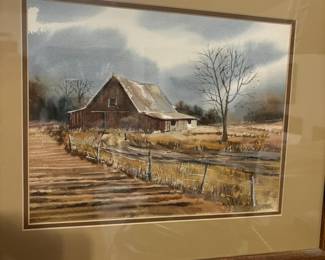 Jack Alred  painting