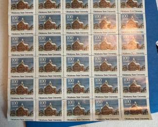 OSU 100th Anniversary postage stamps