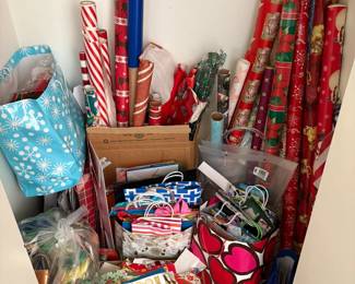 wrapping supplies