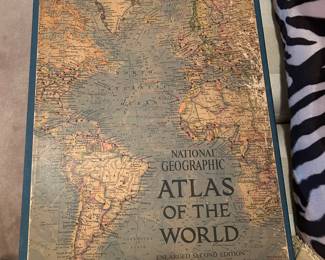 Vintage National Geographic Atlas of the World 