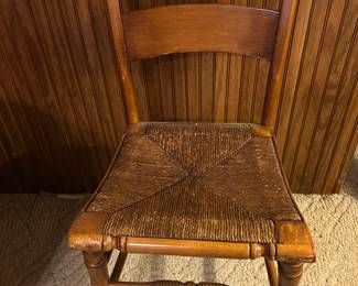 Hitchcock Side Chair with rush seat