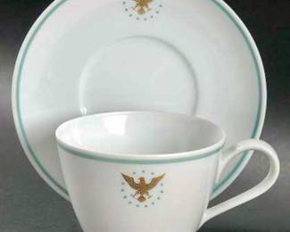 1960 's Pan Am Noritake President Demitasse Cup and Saucer