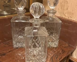 Crystal Decanters