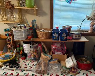 buttons, sewing notions