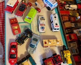 Matchbox, Hot Wheels, and other small autos