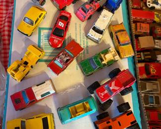 Matchbox, Hot Wheels, and other small autos