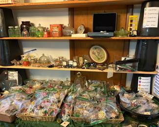 jewelry, uranium, butter dishes 