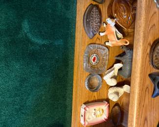 ash trays, creamer