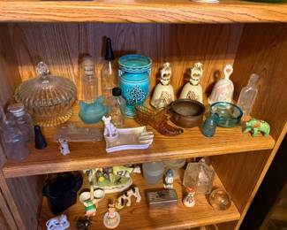 bells, figurines, glass