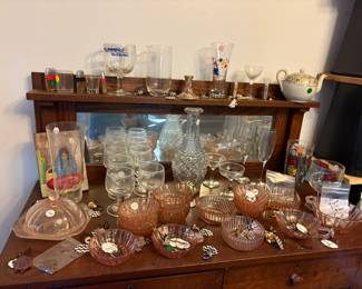 Pink depression, jewelry