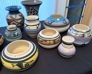 Navajo (Dine) + Ute Cedar Mesa ceramics