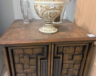 Mid-century side table/entertainment cabinet