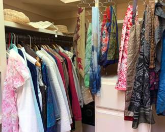 Women's clothing + scarves