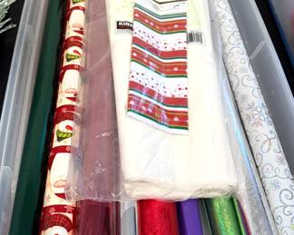 Holiday wrapping paper