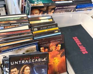 DVDs (LOTS!): box sets: Six Feet Under, ER, CSI, Sopranos, Rescue Me